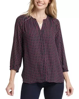 Блузка NYDJ Pintuck, цвет multi