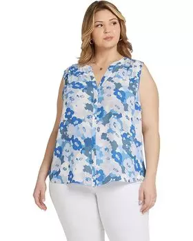 Блузка NYDJ Sleeveless Pintuck Blouse, цвет Elena