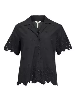 Блузка OBJECT OBJELISE, черный