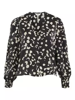 Блузка OBJECT Omika, черный