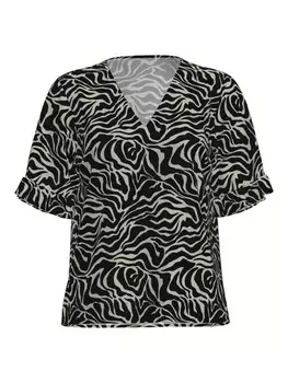 Блузка OBJECT SELINE, черный