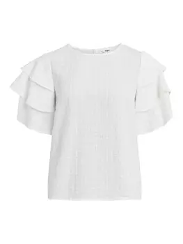 Блузка OBJECT VIVA, белый