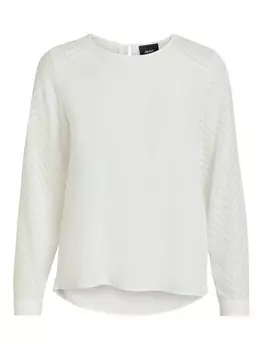 Блузка OBJECT Zoe, натуральный белый