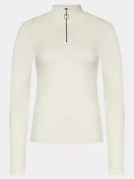 Блузка облегающего кроя Edited, белый