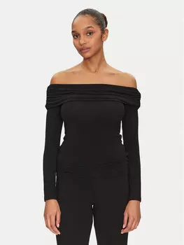 Блузка облегающего кроя Glamour 15339759 Only, черный