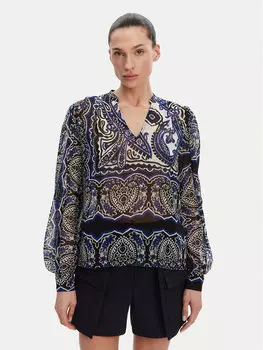 Блузка обычного кроя 251-OJAL.F Morgan, синий