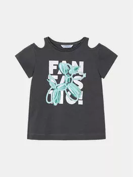 Блузка обычного кроя 3056 Mayoral, черный