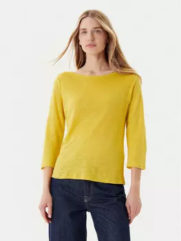 Блузка обычного кроя 37UJD109X United Colors Of Benetton, желтый