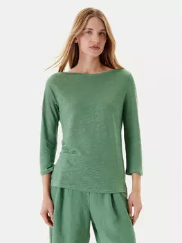 Блузка обычного кроя 37UJD109X United Colors Of Benetton, зеленый