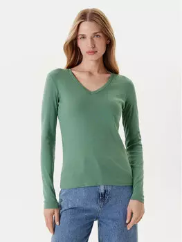 Блузка обычного кроя 3GA2E4245 United Colors Of Benetton, зеленый