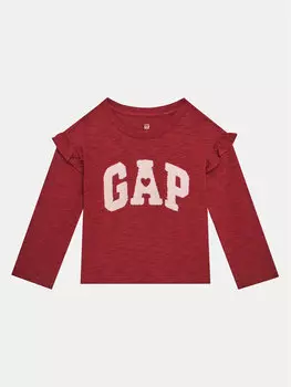 Блузка обычного кроя 626254 Gap, красный