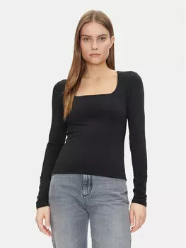 Блузка обычного кроя 637795-00 Gap, черный