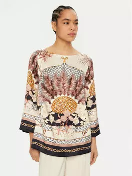 Блузка обычного кроя Beatriz 541747 Luisa Spagnoli, мультиколор