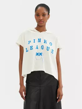 Блузка обычного кроя Belinda 104875 A2HL Pinko, экрю