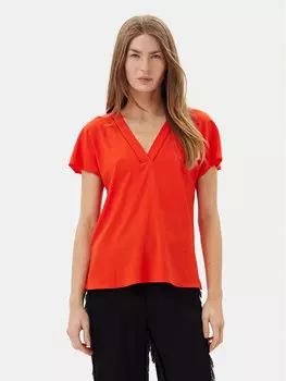 Блузка обычного кроя Bella 10327551 Vero Moda, красный