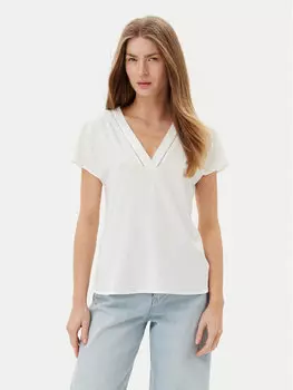 Блузка обычного кроя Bella 10327551 Vero Moda, белый