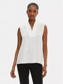 Блузка обычного кроя CFC0122867003 Rinascimento, белый