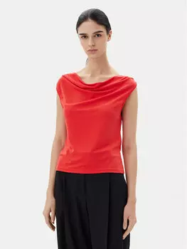 Блузка обычного кроя Ester 15351679 Jdy, красный