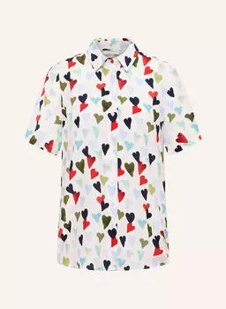 Блузка обычного кроя Eterna, белый