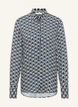 Блузка обычного кроя Eterna, синий