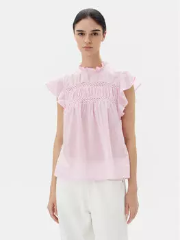 Блузка обычного кроя Katti 15337637 Only, розовый