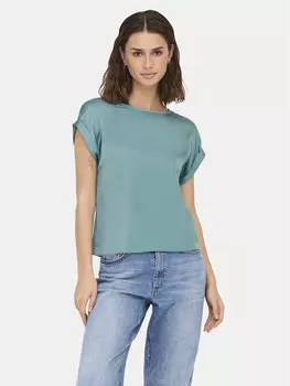 Блузка обычного кроя Lieke 15303413 Only, зеленый