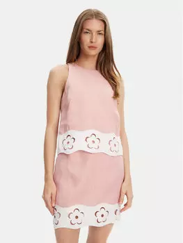 Блузка обычного кроя Mika R25S1148LN Staud, розовый