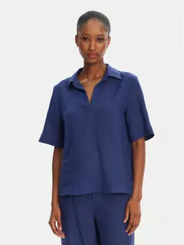 Блузка обычного кроя Nave 2515111032 Marella, синий