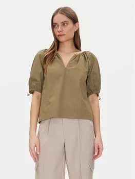 Блузка обычного кроя P5BAFATG 311 Dkny, зеленый