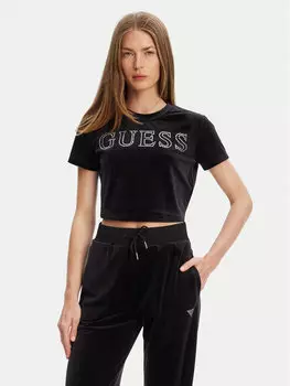 Блузка обычного кроя V3BI01 K0232 Guess, черный