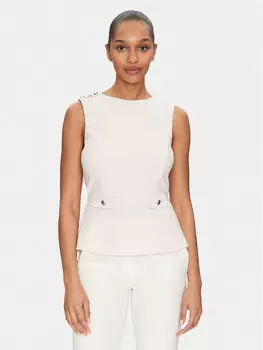 Блузка обычного кроя W5GP54 KCBO2 Guess, розовый