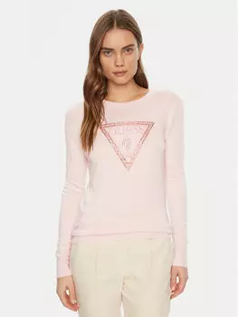 Блузка обычного кроя W5RR39 Z2NQ2 Guess, розовый