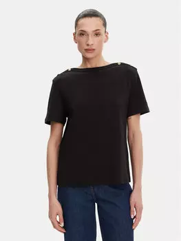 Блузка обычного кроя WW0WW42907 Tommy Hilfiger, черный