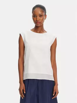 Блузка обычного кроя Zinco 2515111072 Marella, белый