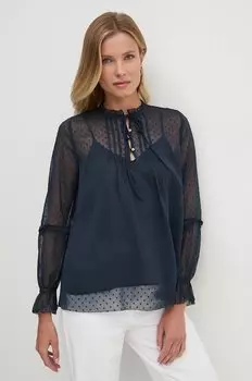 Блузка ODETTE Pepe Jeans, темно-синий
