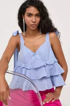 Блузка Одина Custommade, синий