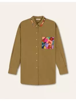 Блузка Oilily, зеленый