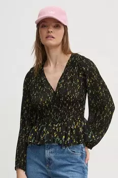 Блузка Okayama Desigual, черный