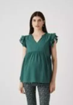 Блузка OLMEMMERY Only Maternity, зеленый