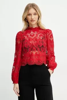 Блузка омбре Morgan, красный