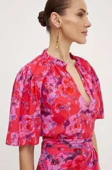 Блузка OMELO.F из хлопка Morgan, розовый