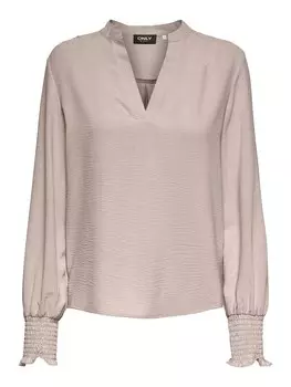 Блузка ONLY Blouse ONLMette, бежевый
