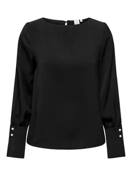 Блузка ONLY Blouse ONLTHALIA, черный