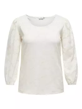 Блузка ONLY Carmakoma, белый