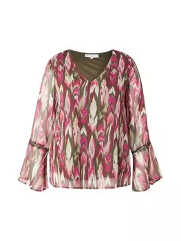 Блузка ONLY Carmakoma CARAUGUSTINA, оливковый