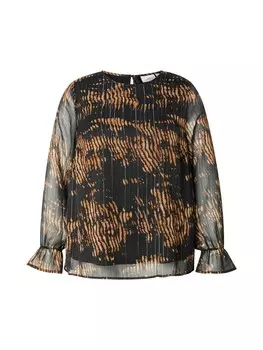 Блузка ONLY Carmakoma CARAZELEA, черный