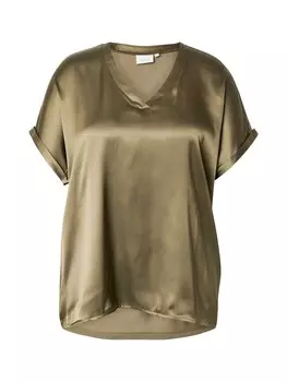 Блузка ONLY Carmakoma CARBrynja, оливковый