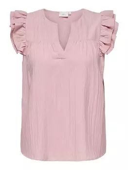 Блузка ONLY Carmakoma CARLacia, розовый