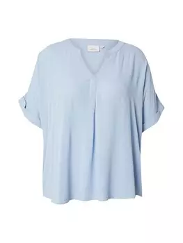 Блузка ONLY Carmakoma CARMIO, светло-синий