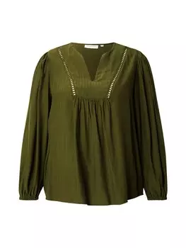 Блузка ONLY Carmakoma CARMYRNA, зеленый